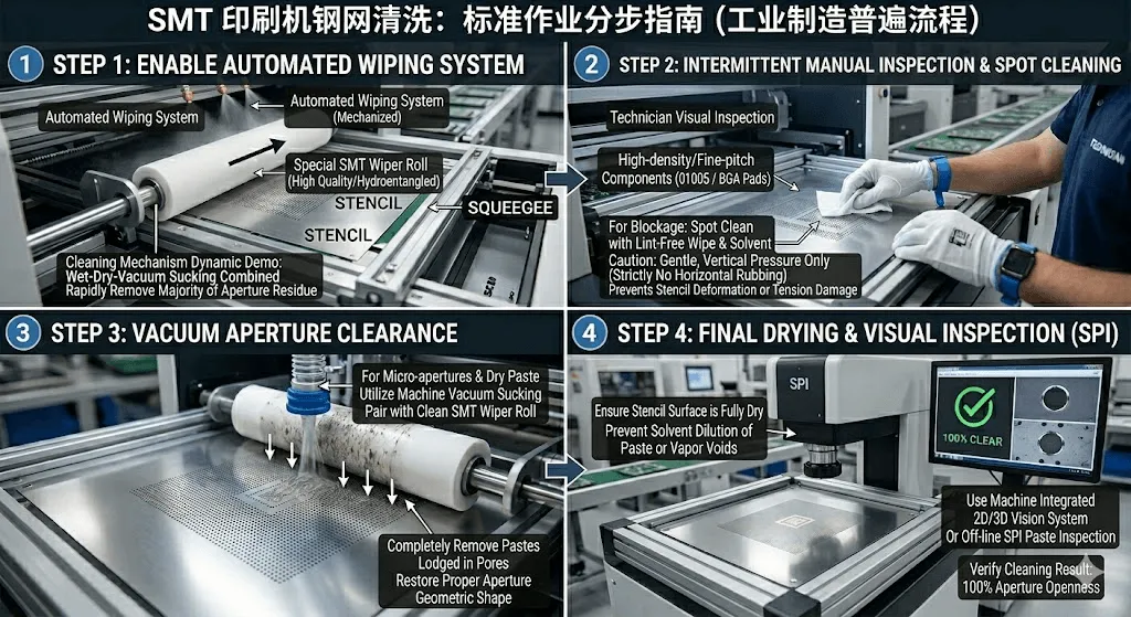 SMT Stencil Wiping Paper SMT Stencil Wiping Paper